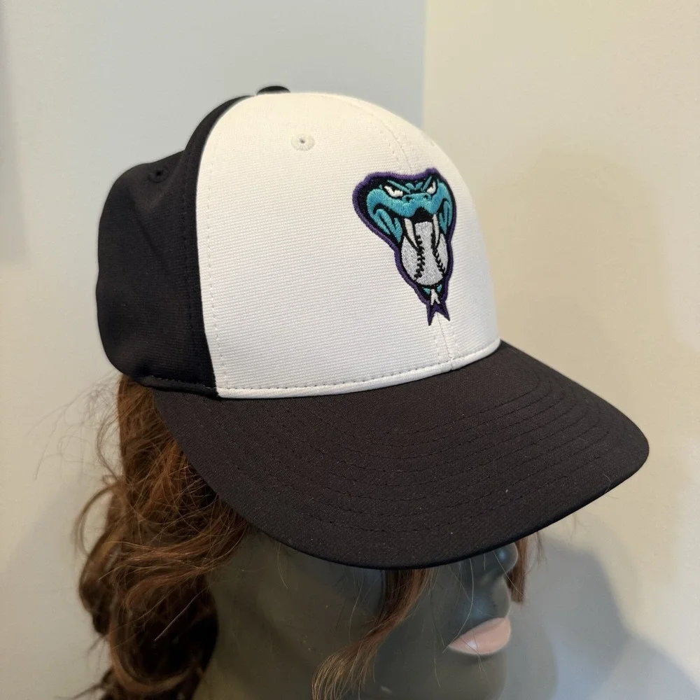 Arizona Diamondbacks Old Snake Logo Hat Richardson PTS‎ Fitted Small Flexfit Cap